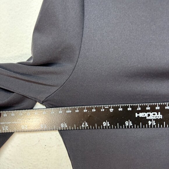 J.McLaughlin Womens Catalina Cloth black medium Classic Signature 3/4 Sleeve Top - Picture 9 of 11